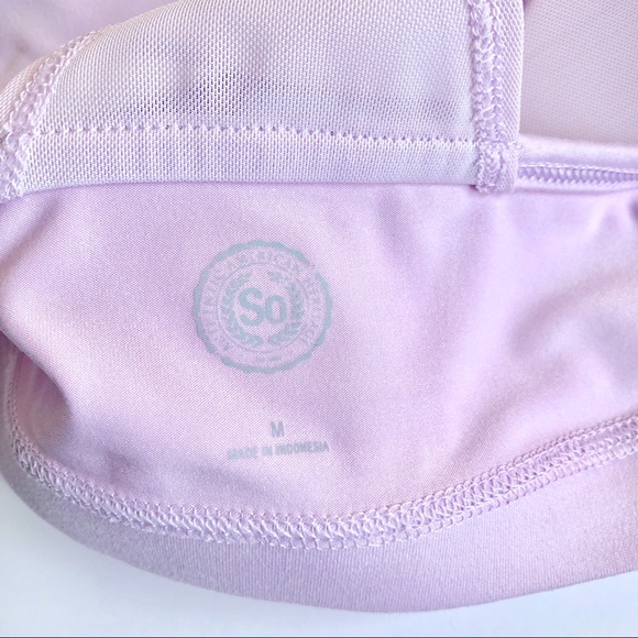 NEW SO AUTHENTIC AMERICAN HERITAGE Sports Bra Racerback Straps Medium Pink Women - Picture 3 of 13